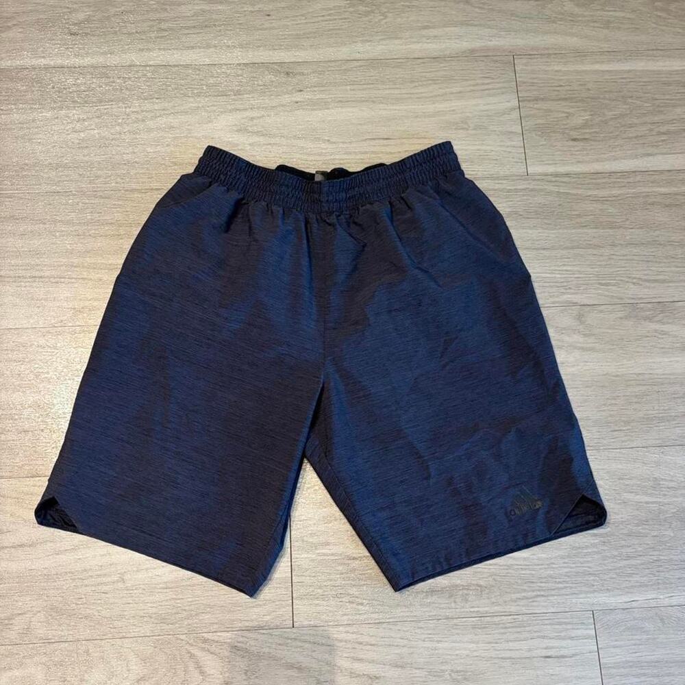 Adidas navy blue shorts size